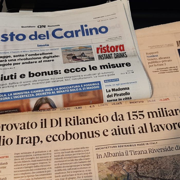 I giornali parlano dell' Ecobonus 110%